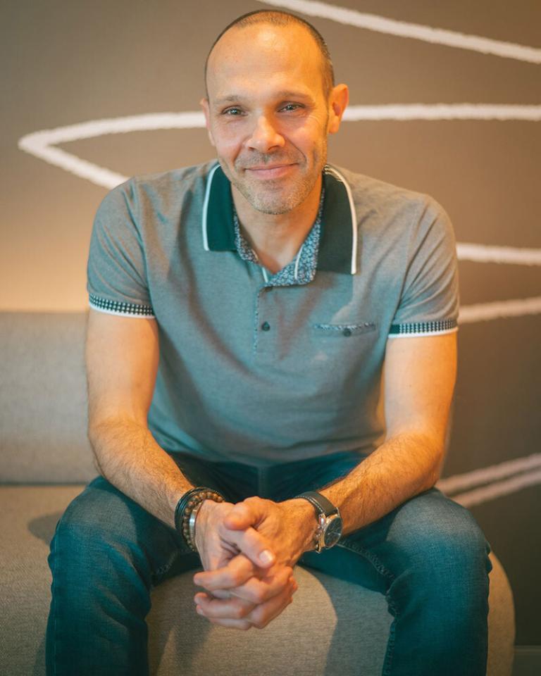 Éric Vidal, coach à Montpellier